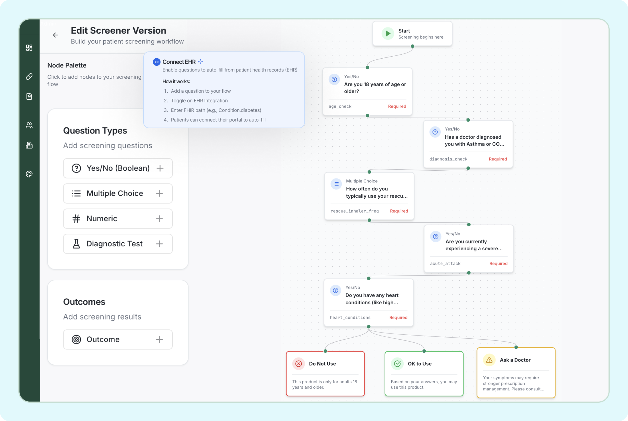 AEGIS Workflow Builder